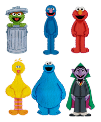 Sesame Street Poseable Plush Bag Clip Blind Box