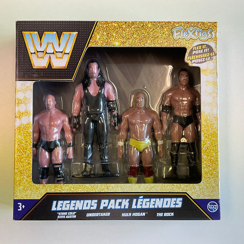 Flexfigs-WWE Legends 4 Pack