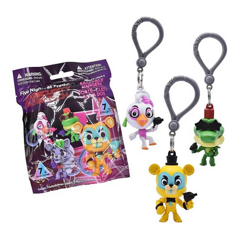 FNAF Backpack Hangers Security Breach S2 CDU16