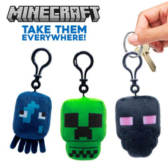 Minecraft Flat Plush Hangers ASST CDU